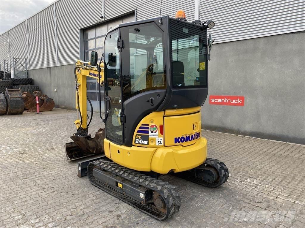 Komatsu PC24MR-5 Gravemaskiner på hjul