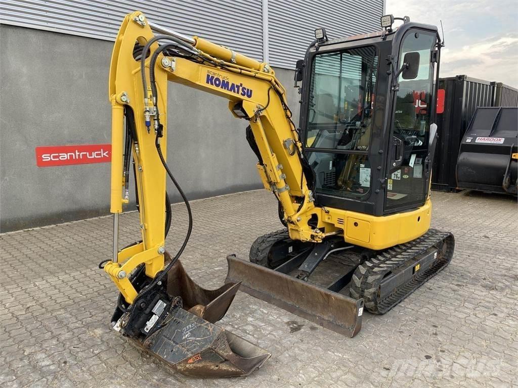 Komatsu PC24MR-5 Gravemaskiner på hjul