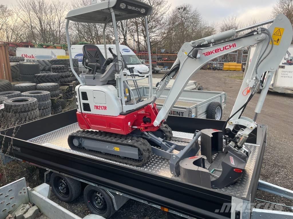 Takeuchi TB 217 R Minigravemaskiner