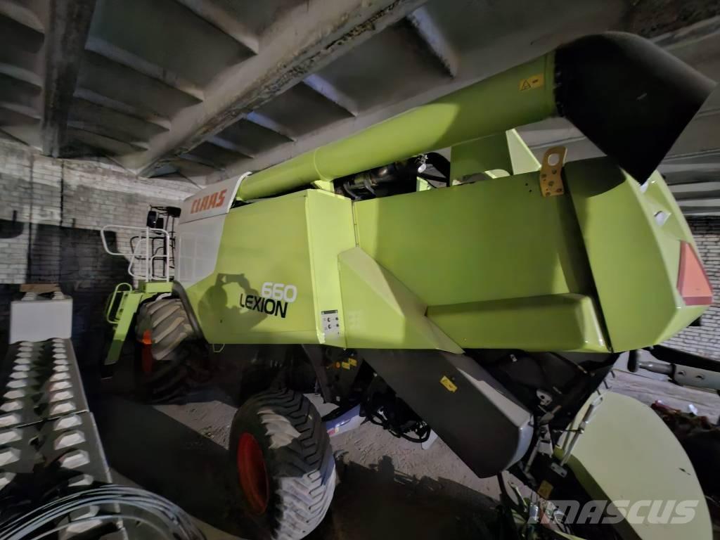 CLAAS Lexion 660 Mejetærskere