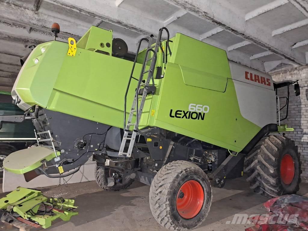 CLAAS Lexion 660 Mejetærskere
