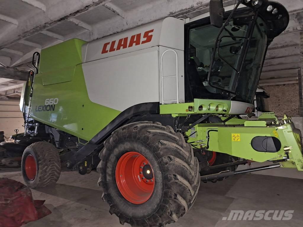 CLAAS Lexion 660 Mejetærskere