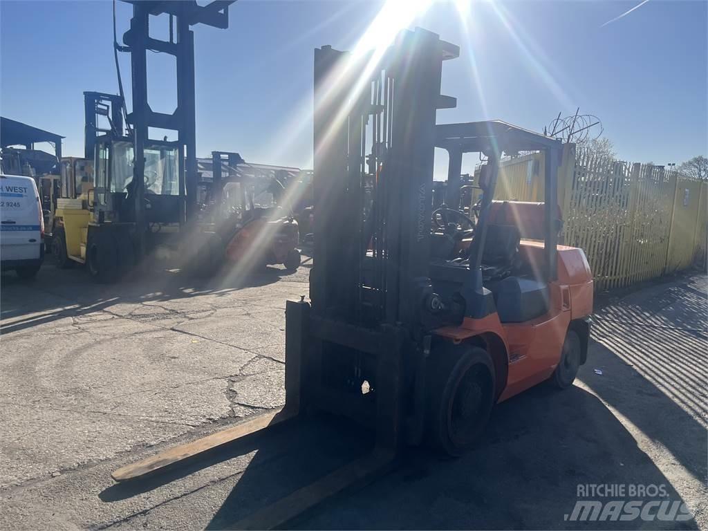 Toyota 7FGCU55 LPG gaffeltrucks