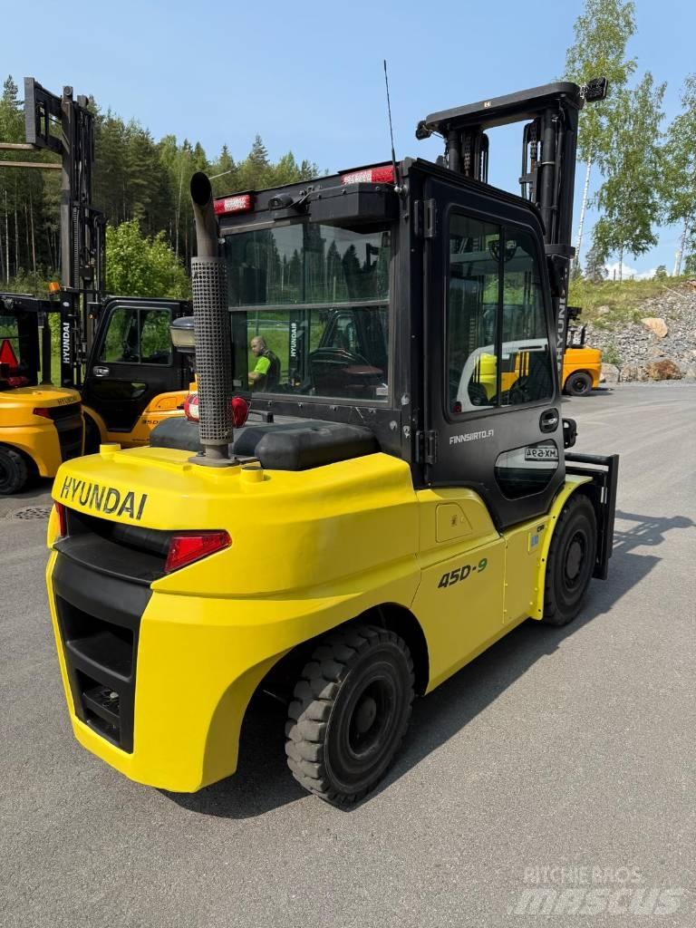 Hyundai 45 D-9 Diesel gaffeltrucks