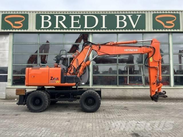 Hitachi ZX 130 W Gravemaskiner på hjul