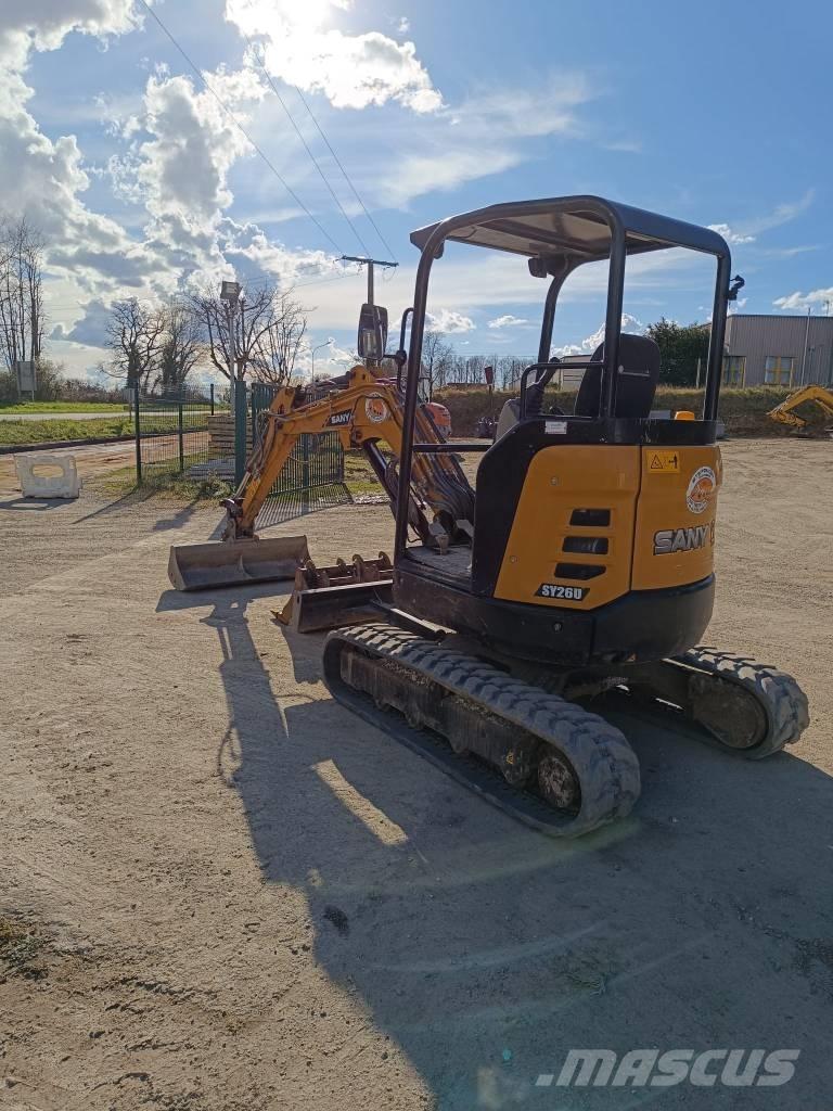 Sany SY 26 U Minigravemaskiner