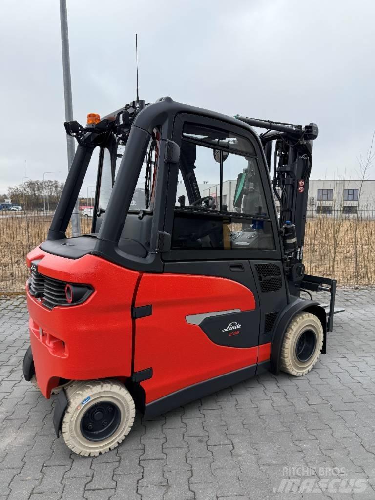 Linde E35HL/1252-01 El gaffeltrucks