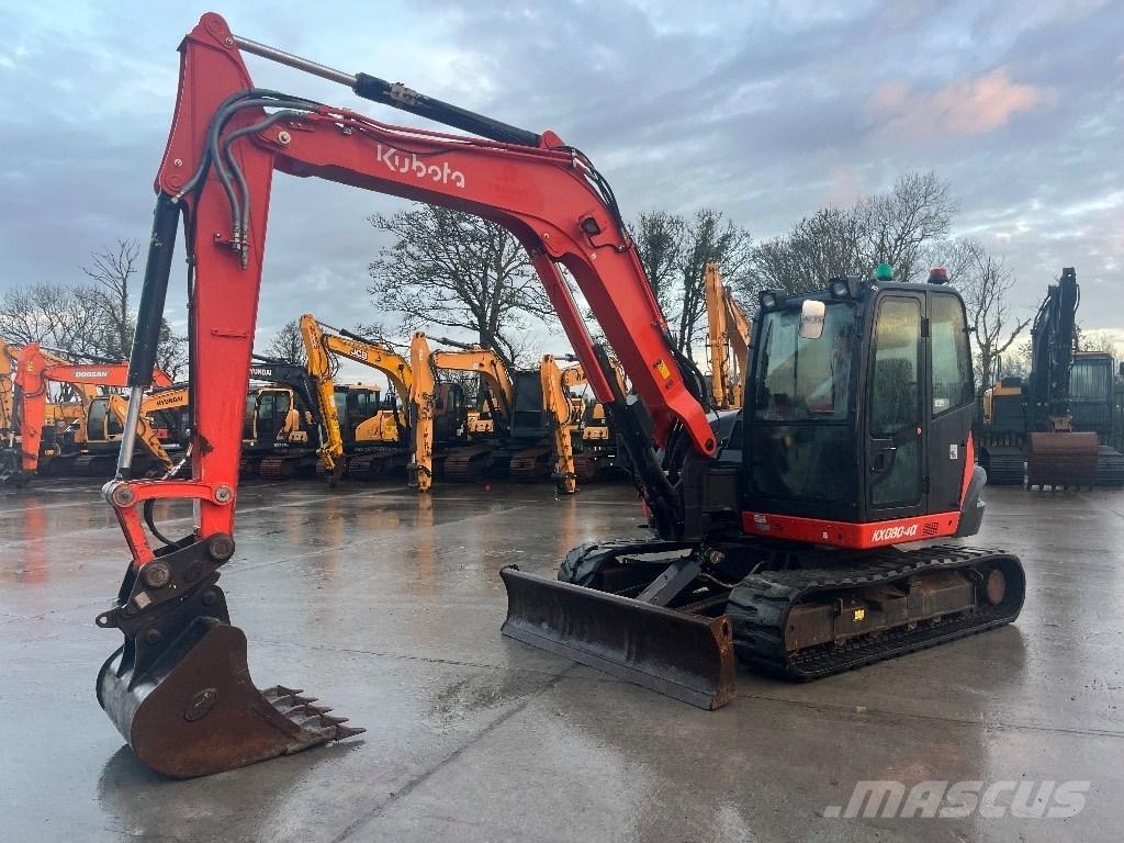 Kubota KX 080-4 Midi-gravemaskiner 7t - 12t