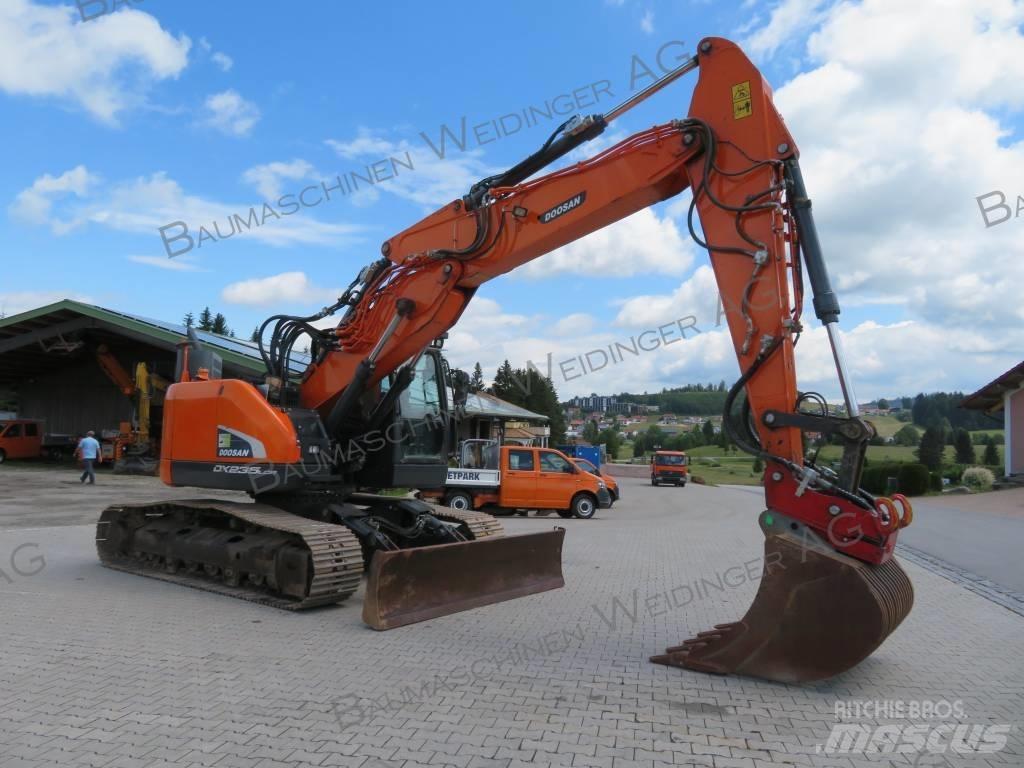 Doosan DX 235 LCR-5 Gravemaskiner på larvebånd