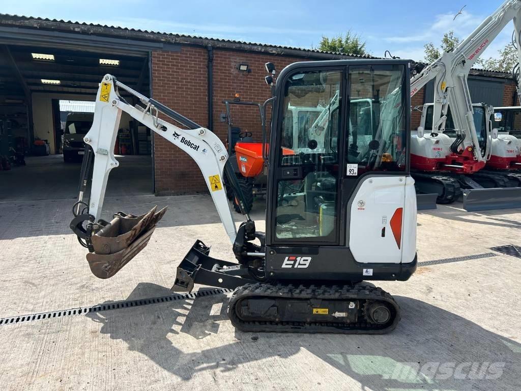 Bobcat E 19 Minigravemaskiner