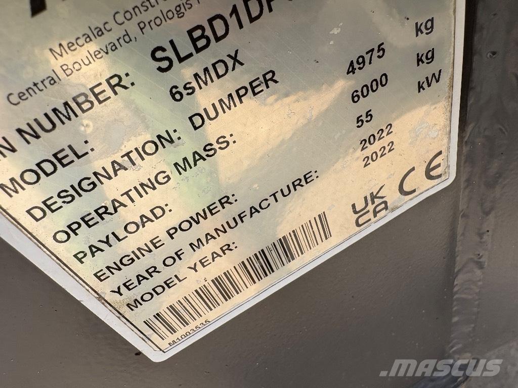 Mecalac 6 SMDX Dumpere