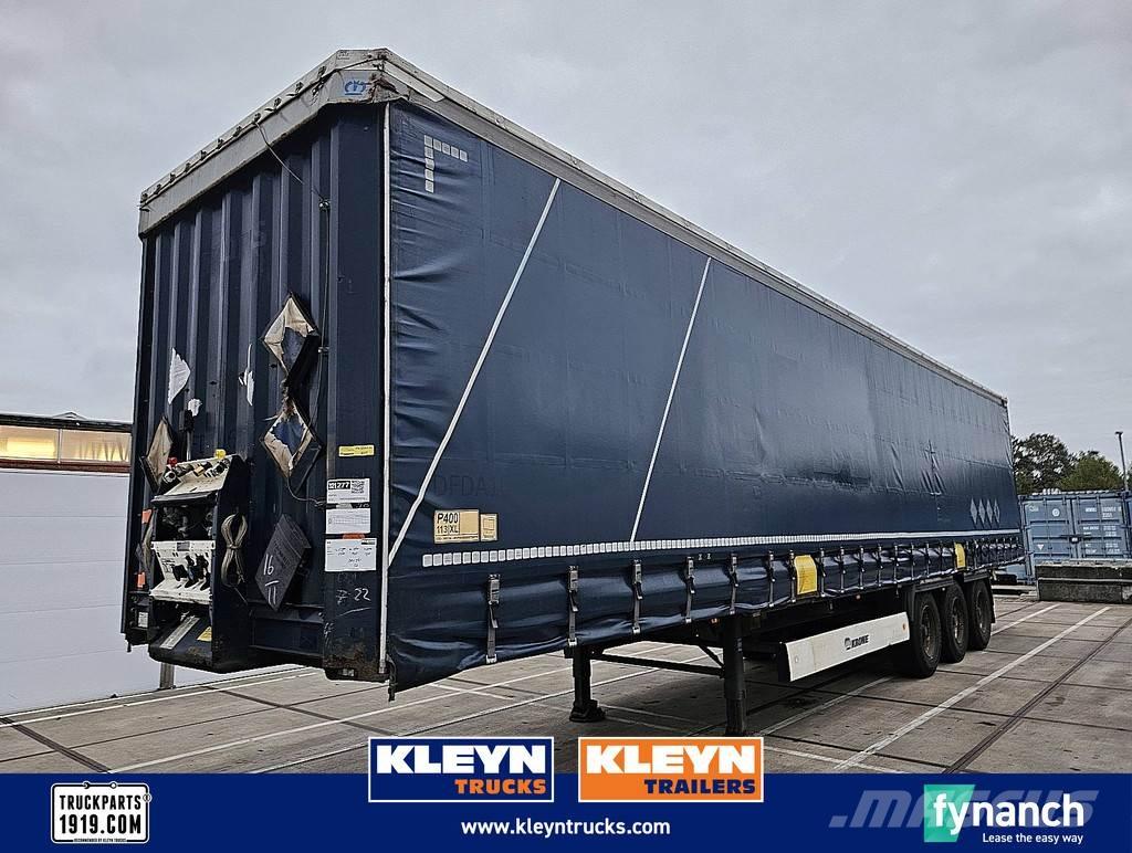 Krone N/A Semi-trailer med Gardinsider