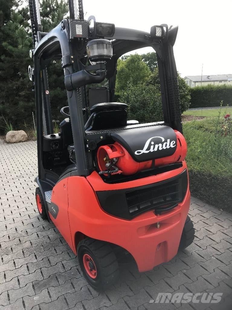 Linde H16T-01 LPG gaffeltrucks