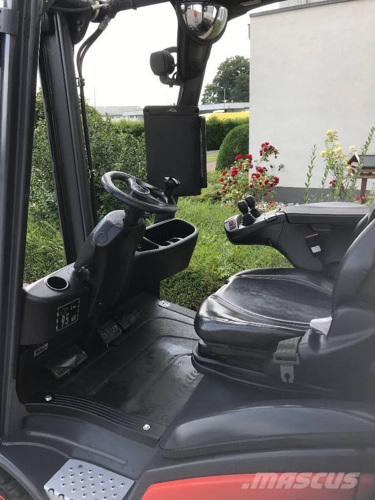 Linde H16T-01 LPG gaffeltrucks