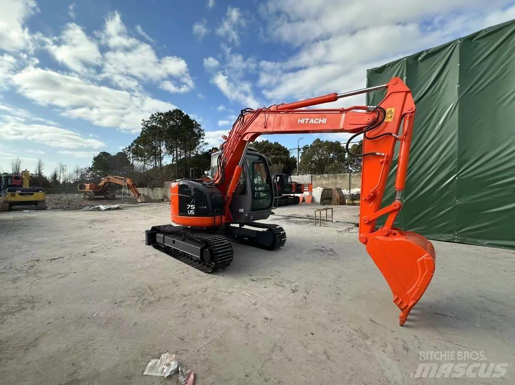 Hitachi ZX75US Minigravemaskiner