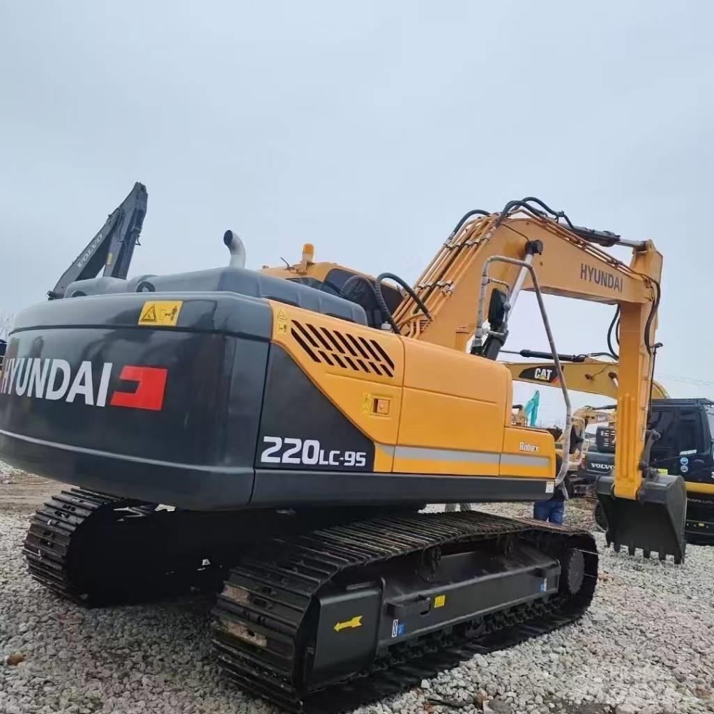 Hyundai 220-9S Gravemaskiner på larvebånd