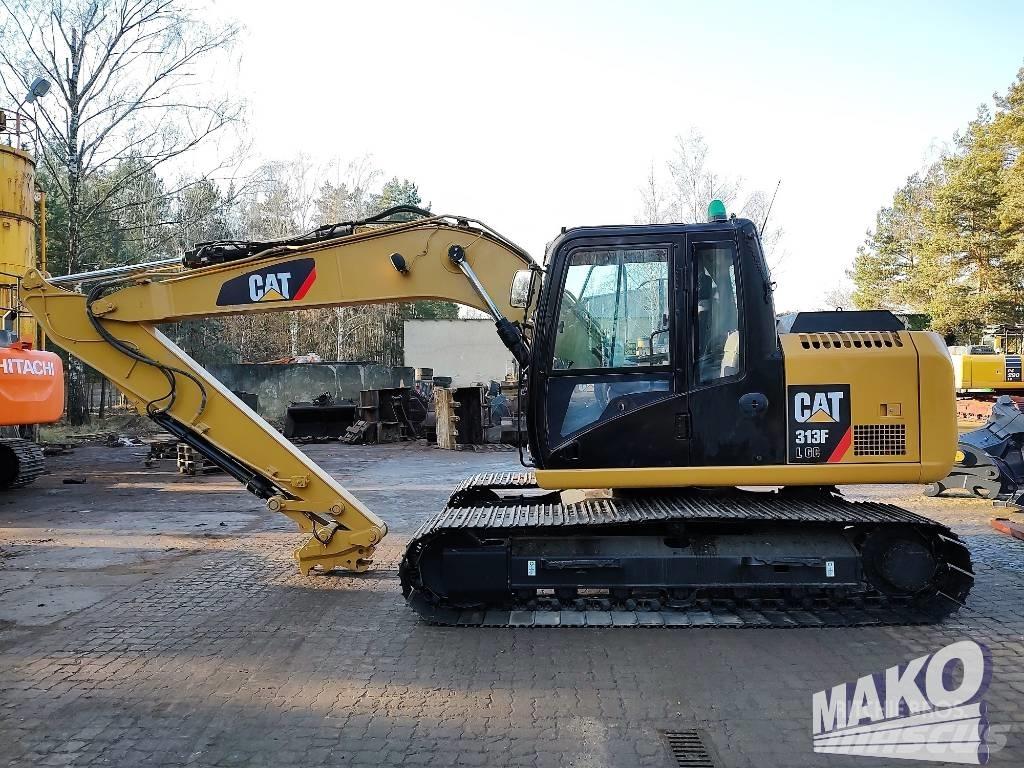 CAT 313 Gravemaskiner på larvebånd