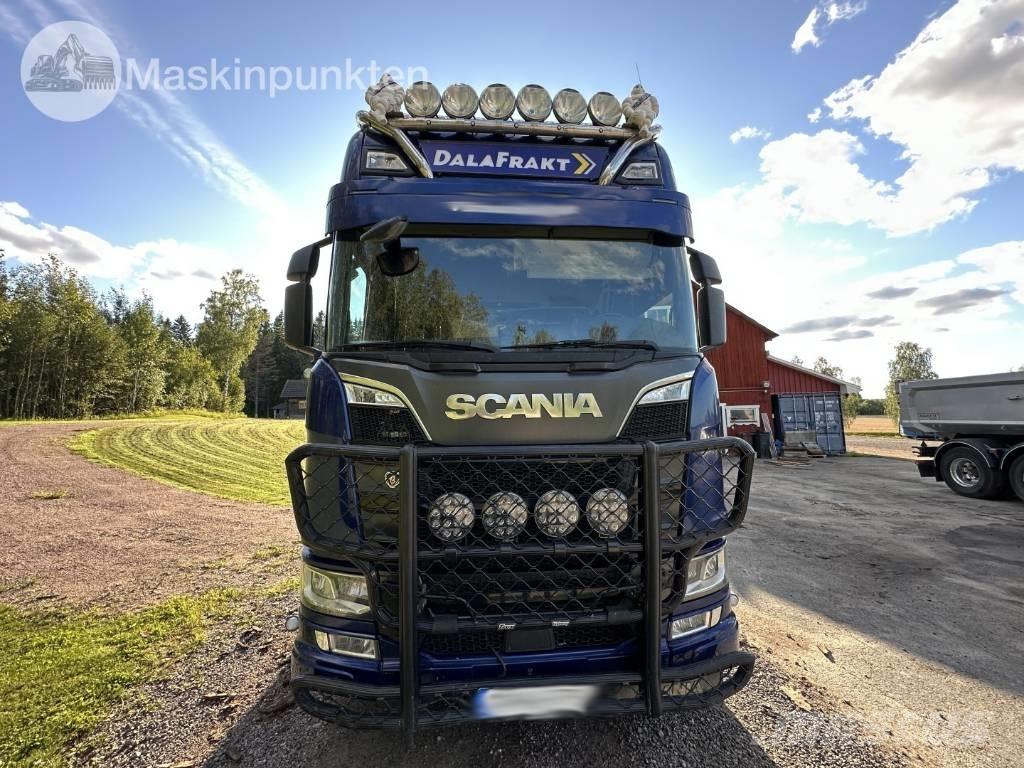 Scania R 650 Tømmertransport