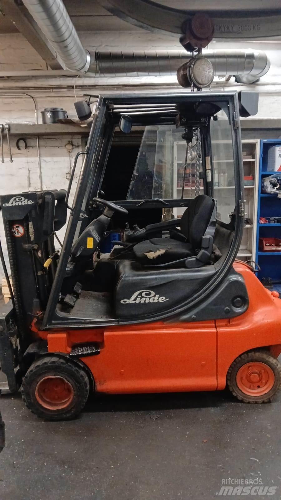 Linde E20P-02 El gaffeltrucks