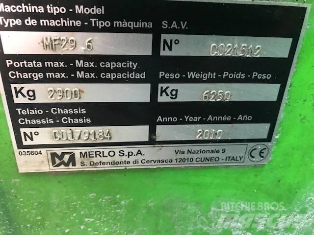 Merlo MF29.6 Teleskoplæssere til landbrug