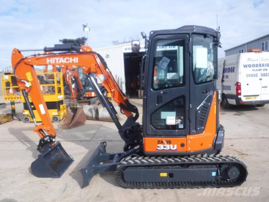 Hitachi ZX 33 U-6 Minigravemaskiner