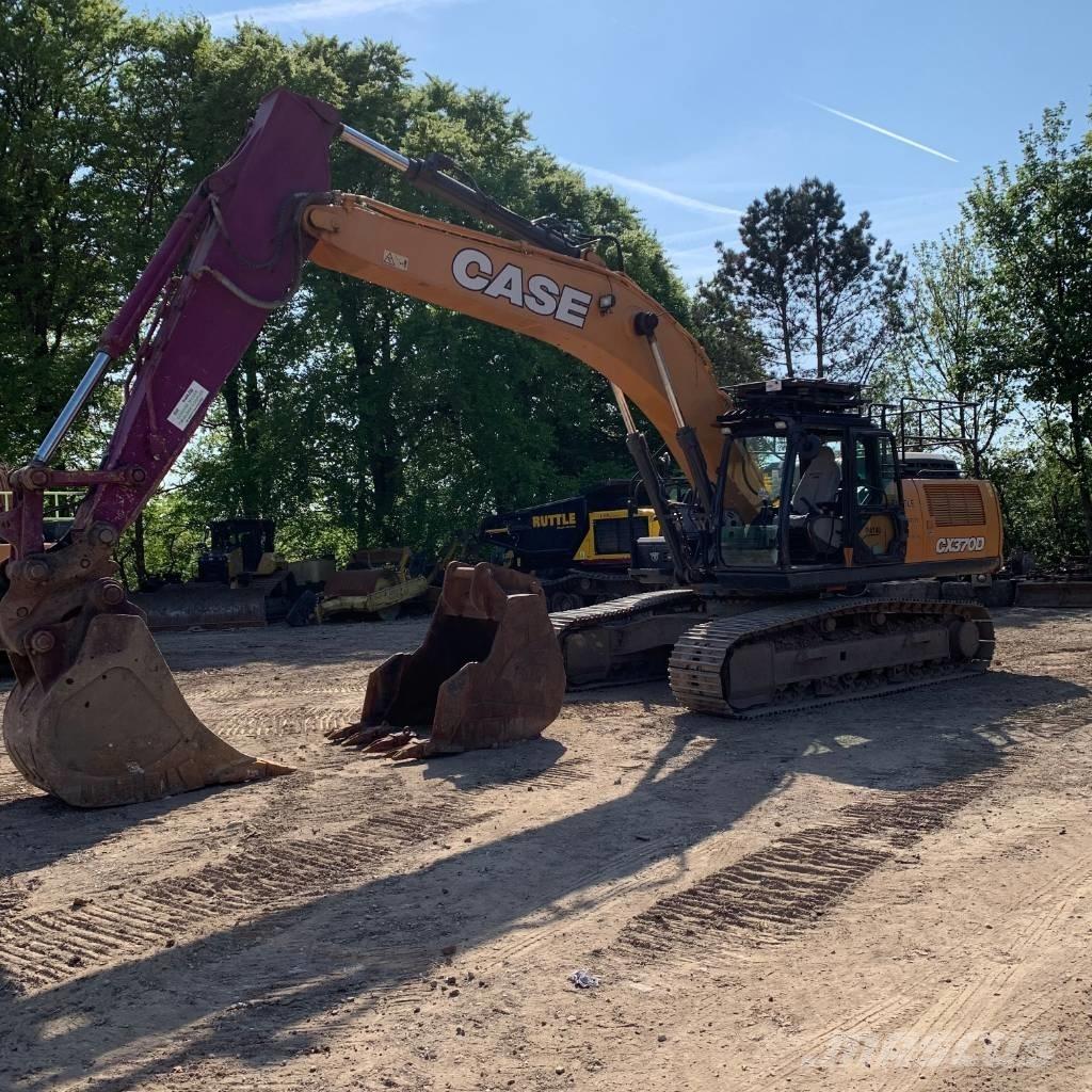 CASE CX 370 D Gravemaskiner på larvebånd