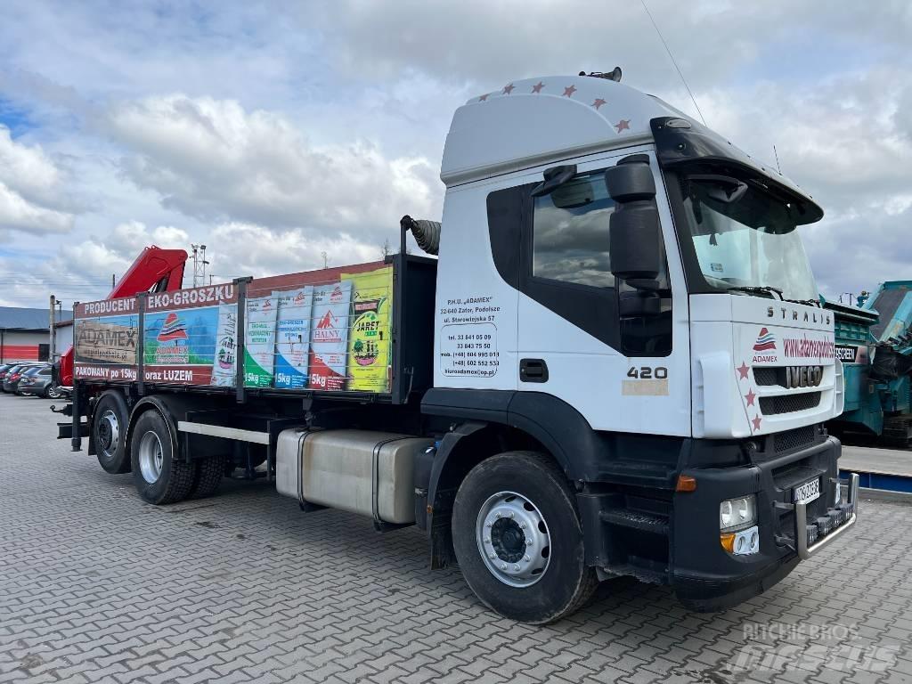Iveco Stralis 420 Lastbiler med tip