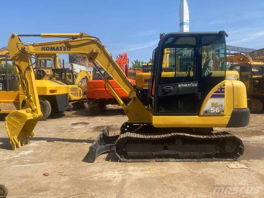 Komatsu PC56 Gravemaskiner på larvebånd