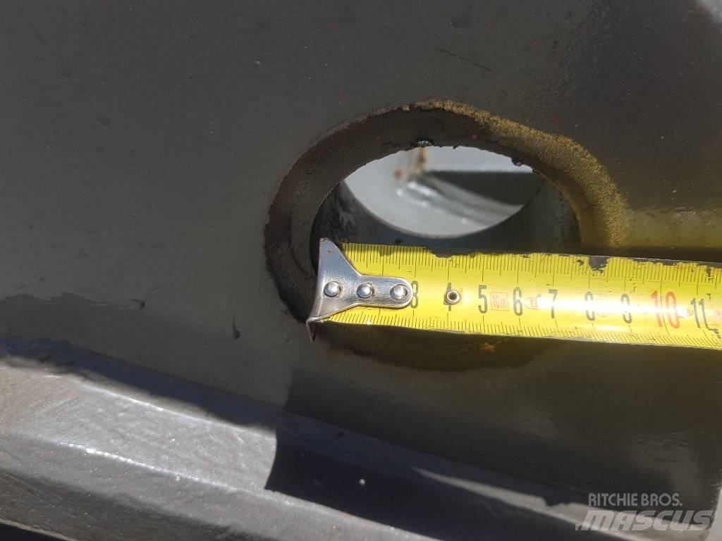 Eurosteel 80mm pins Hurtigkoblere