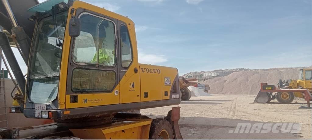 Volvo 180 Giratoria Gravemaskiner på hjul