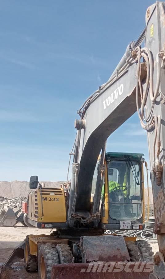 Volvo 180 Giratoria Gravemaskiner på hjul