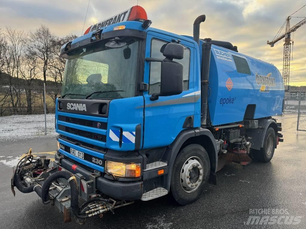 Scania P94DB Renovationslastbiler