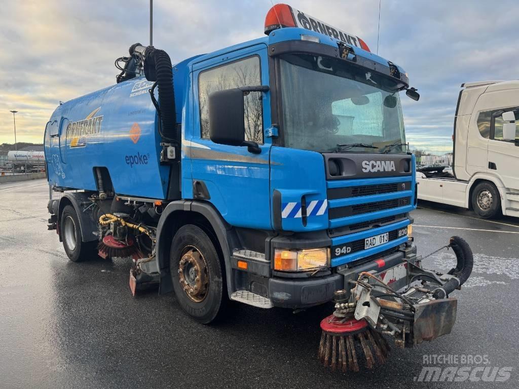 Scania P94DB Renovationslastbiler