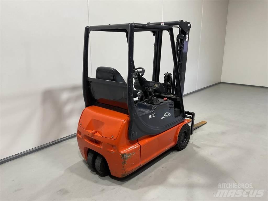 Linde E16C El gaffeltrucks