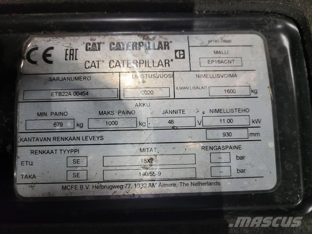 CAT EP16ACNT El gaffeltrucks