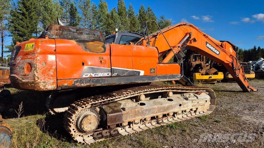 Doosan DX 380 LC Gravemaskiner på larvebånd
