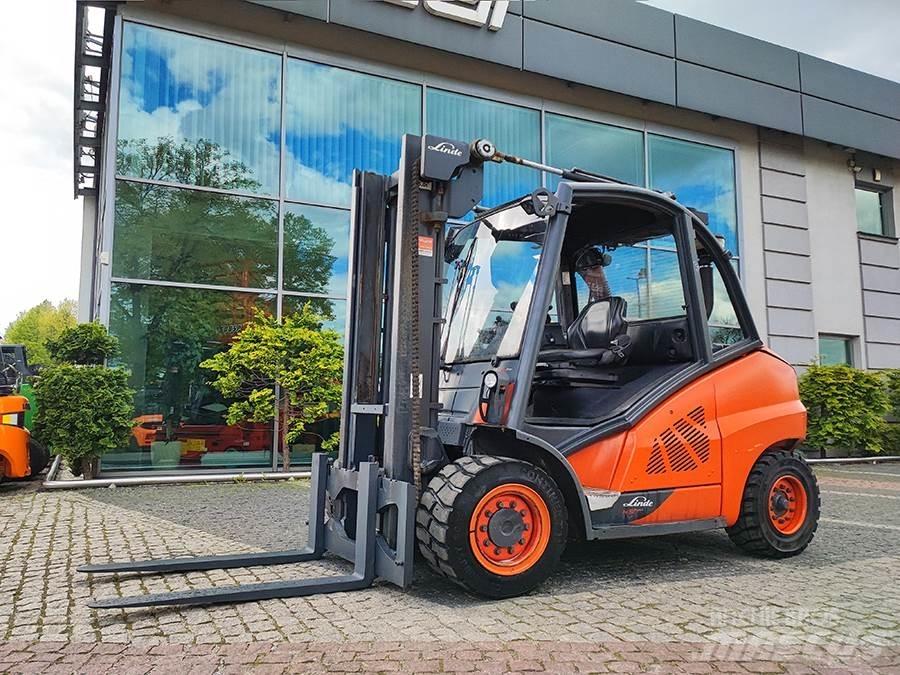 Linde H50D-02 Diesel gaffeltrucks