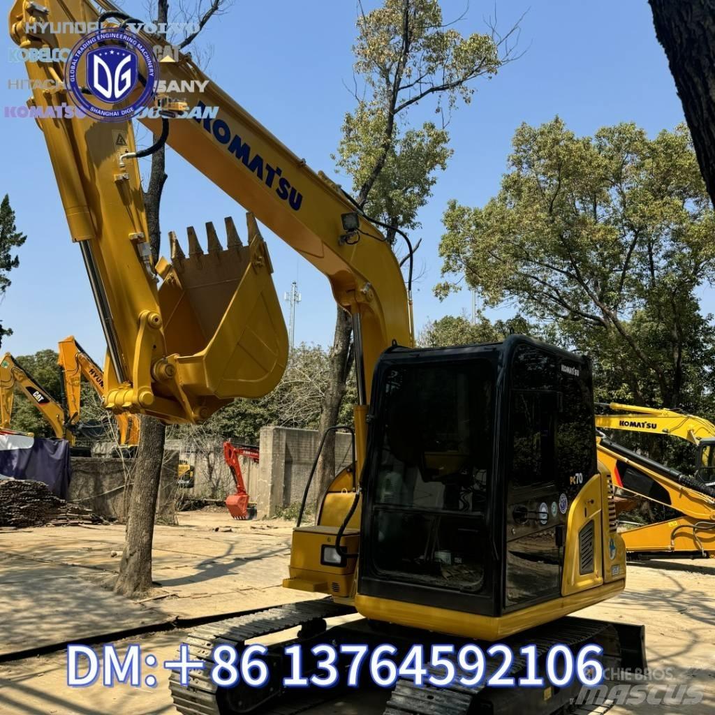 Komatsu Komatsu PC70 Gravemaskiner på larvebånd