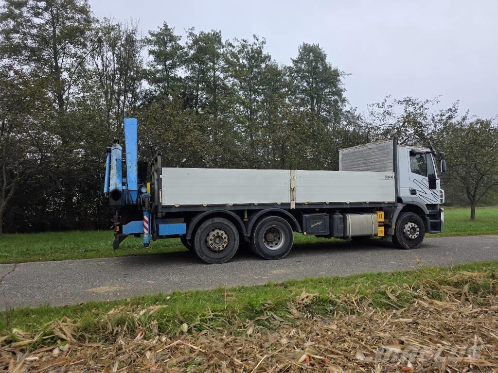 Iveco Stralis AD 420+ Lastbil med lad/Flatbed