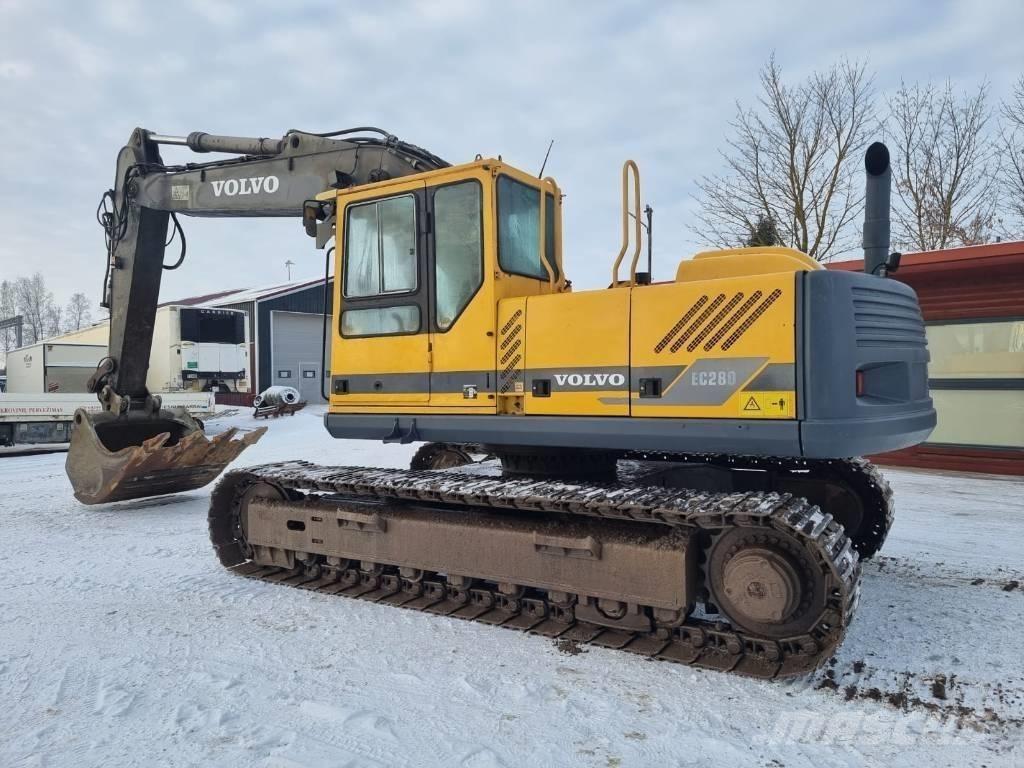 Volvo EC280 LC Gravemaskiner på larvebånd