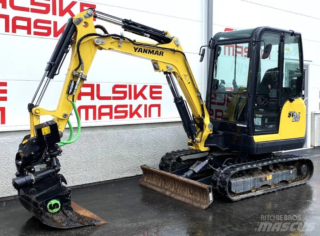 Yanmar SV 26 Minigravemaskiner