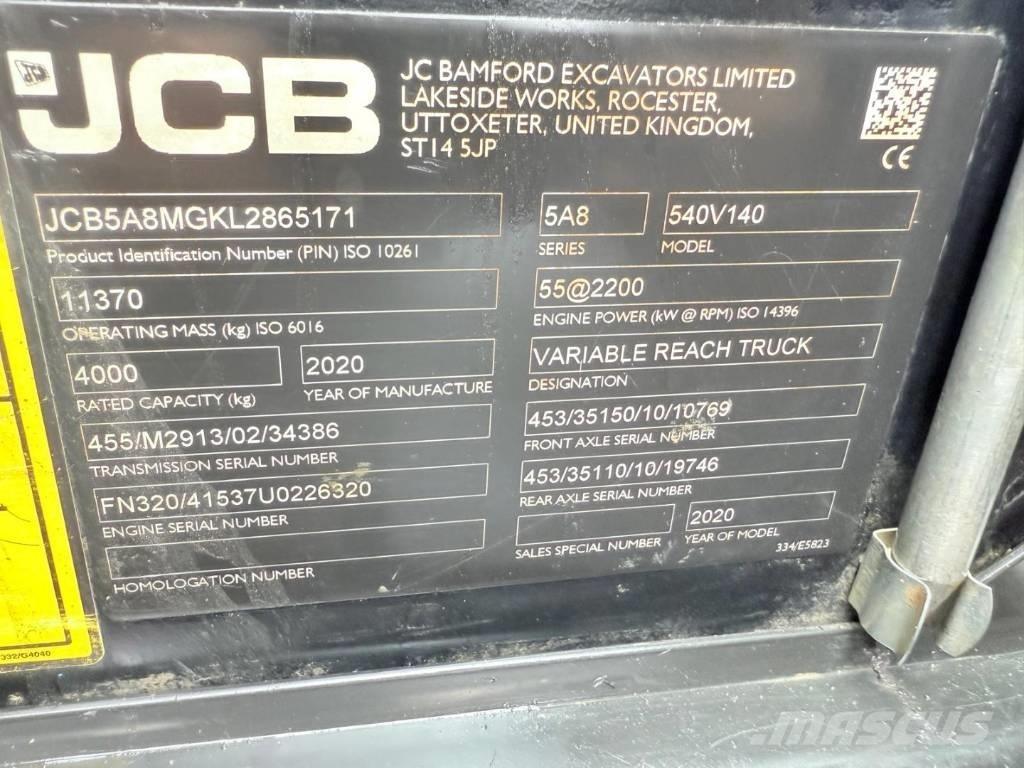 JCB 540-140 Teleskoplæssere