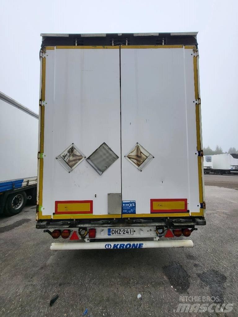 Krone Curtain Mega Semi-trailer med Gardinsider