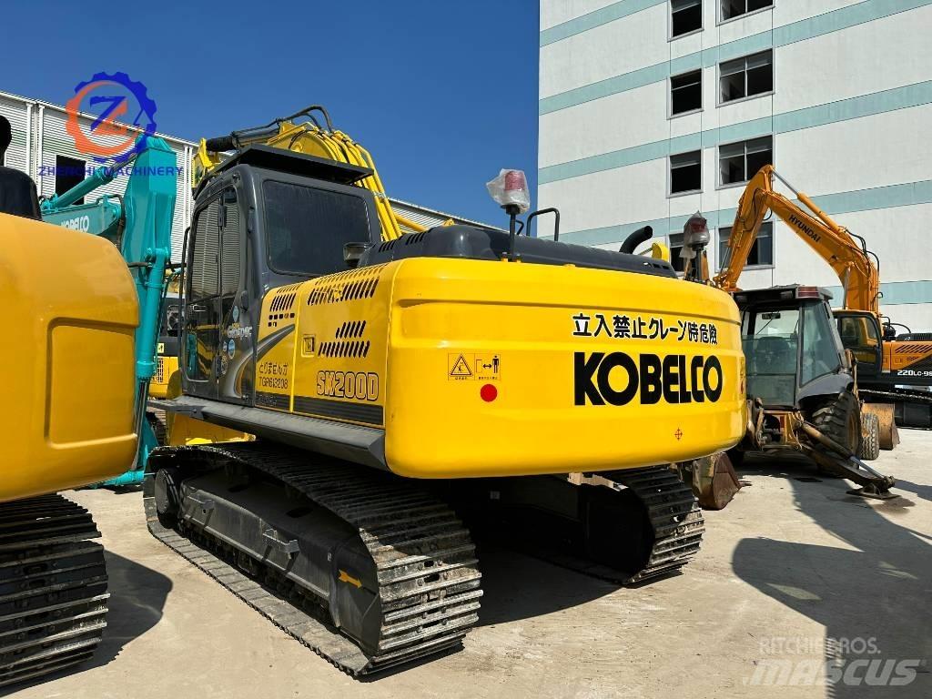 Kobelco SK 200 Gravemaskiner på larvebånd