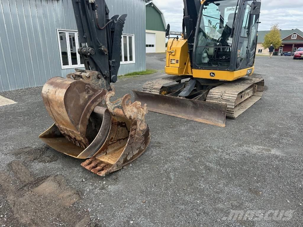 John Deere 75G Gravemaskiner på larvebånd