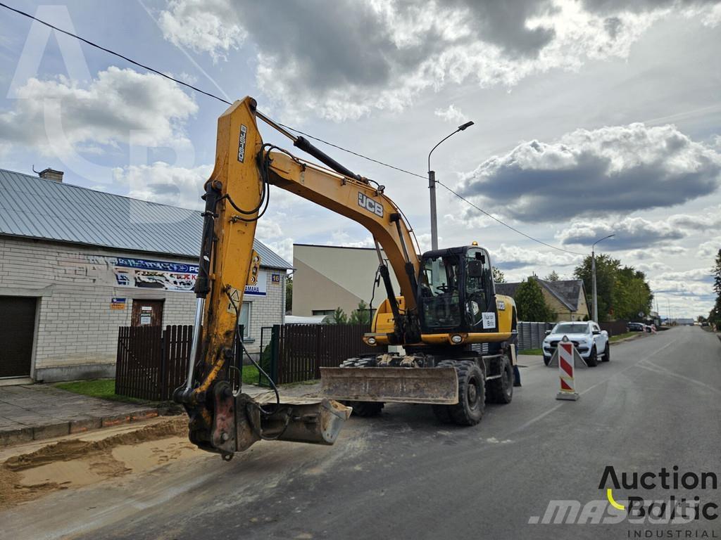 JCB JS 160 W Gravemaskiner på hjul