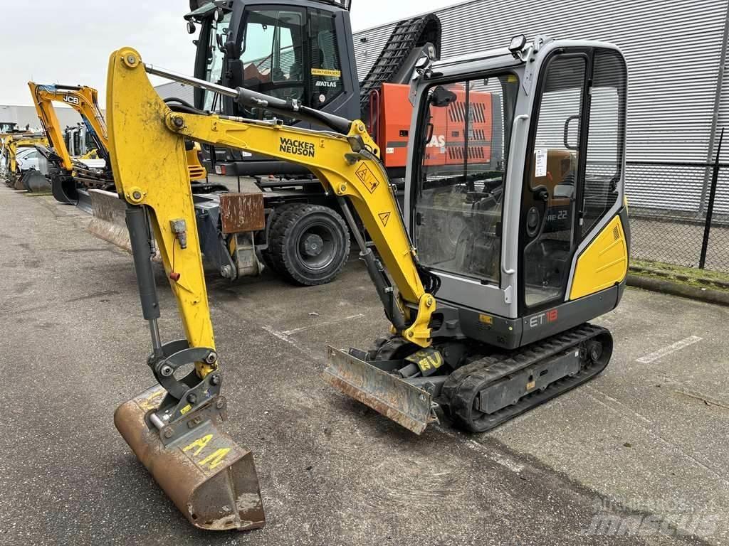 Wacker Neusen ET18 Minigravemaskiner