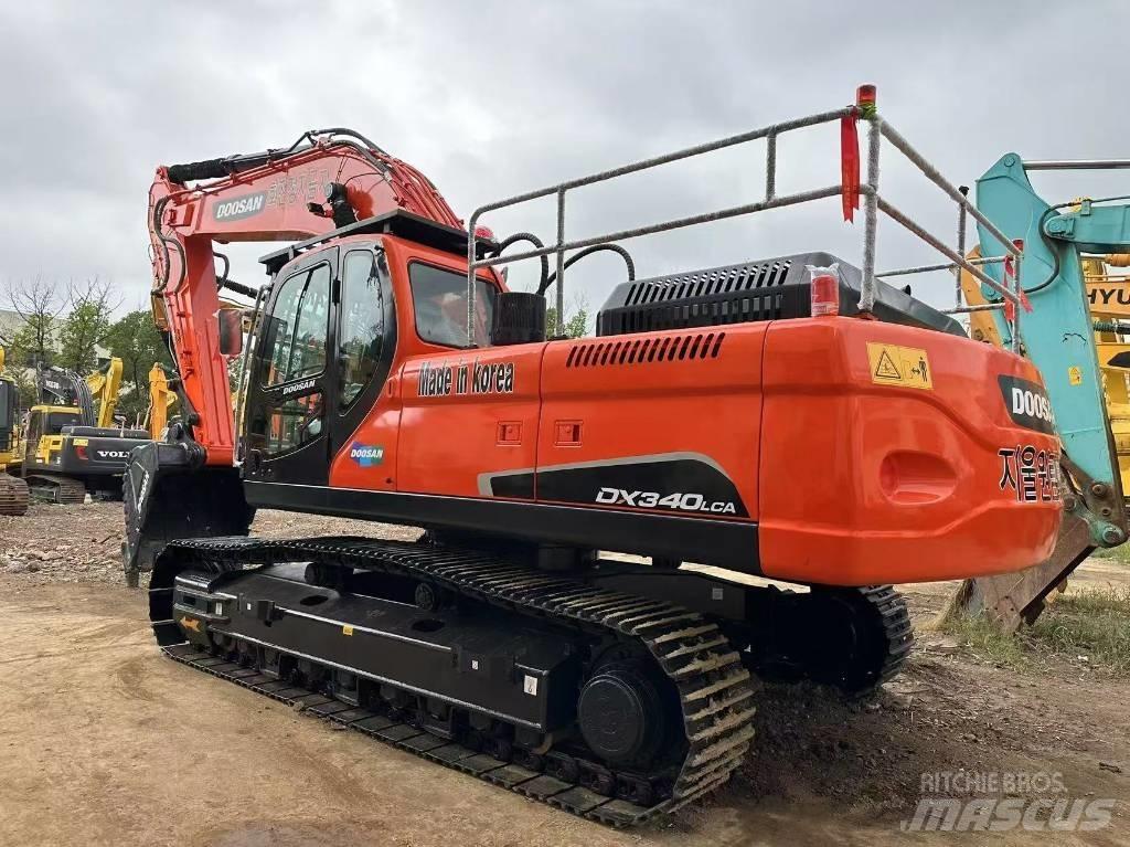 Doosan DX 340 LCA Gravemaskiner på larvebånd