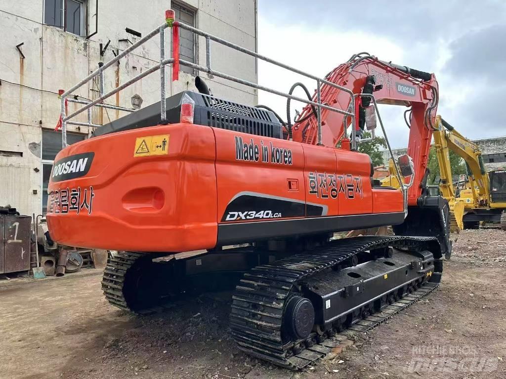 Doosan DX 340 LCA Gravemaskiner på larvebånd