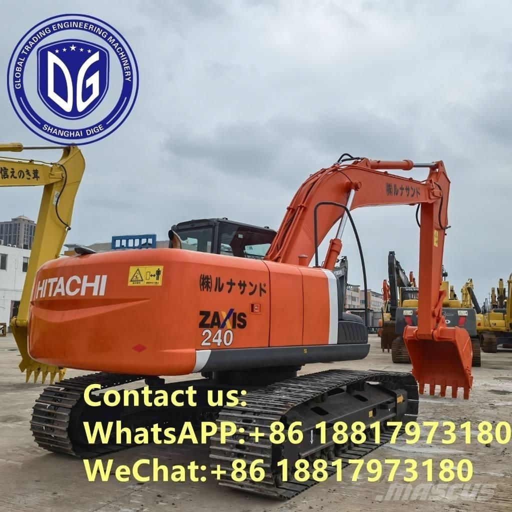 Hitachi ZX 240-3 Gravemaskiner på larvebånd